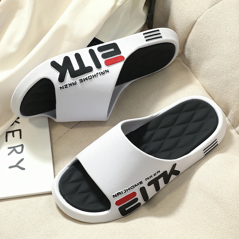 Удобные мужские Летние Повседневные тапочки мягкие молодежные модные сандалии