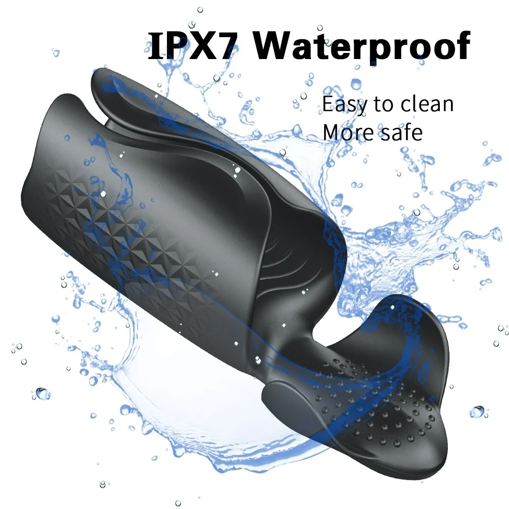 Мощный Мужской Вибратор стимуляция головки члена мастурбатор секс-игрушки для