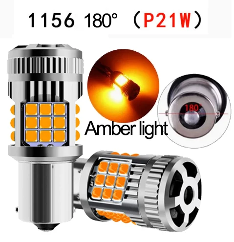 1/2 шт. супер яркие 30 Вт 1156 BA15S BAU15S 1157 PY21W T20 7440 светодиодные лампы высокой мощности 3000LM замена для автомобиля фонарь заднего хода