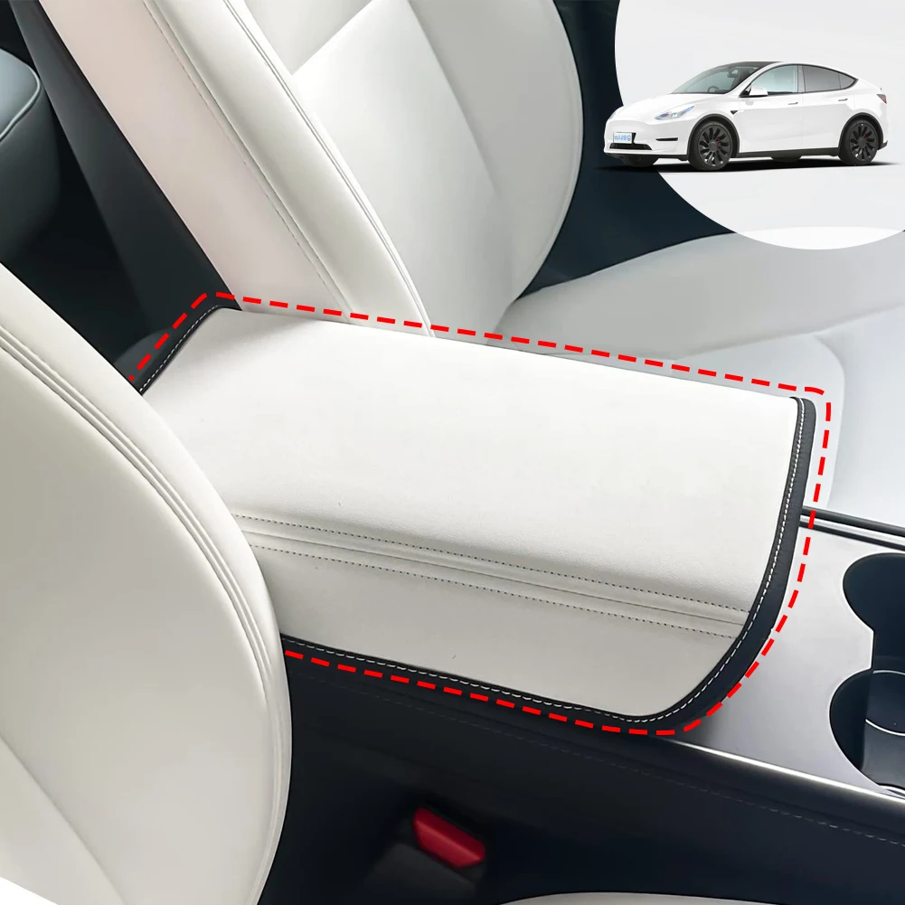 

Автомобильный подлокотник, защитная крышка, центральный подлокотник, интерьерные автомобильные аксессуары для Tesla Model 3, модель Y 2017, 2018, 2019- 2023