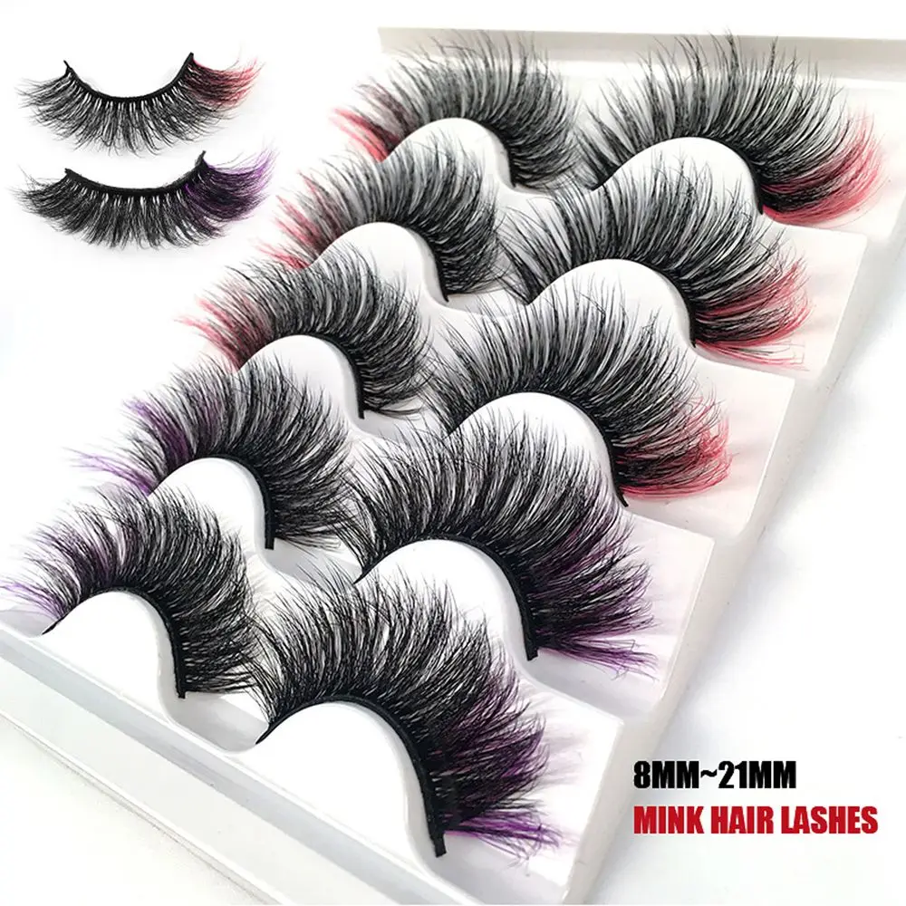 Ful False Eyelashes 100% Mink Eyelashes 3d Mink