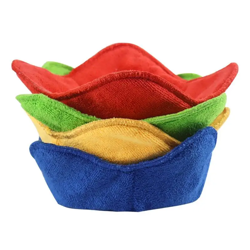 

Multi Color Set Of Microwave Safe Hot Bowl Holder To Keep Your Hands Cool Polyester Sponge Heat Resistant Bowl Cozies