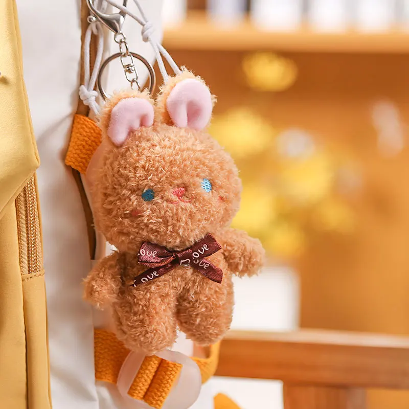 Новый милый кролик с бантом забавный фотообои мягкие украшения пара модных