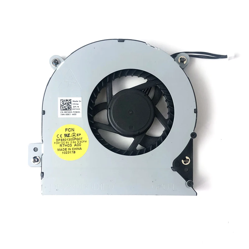 Новый оригинальный вентилятор охлаждения GPU для ноутбука Dell Alienware 18 R1 M18X R3 кулер 0R7H03 R7H03 DFS601305PQ0T FC6Y DC5V 0.5A