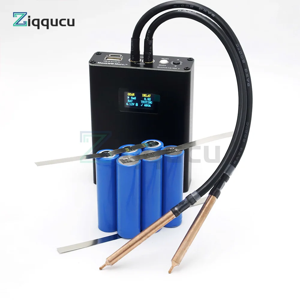 

Portable Spot Welding Machine Digital Display 18650 Lithium Battery Charging Treasure DIY Kit Accessories Butt Welding