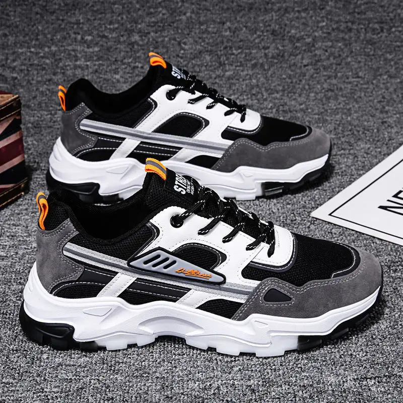 

Mens Running Shoes Breathable Comfortable Sneakers Men Tennis Trainers Lightweight Casual Sports Shoes Male Lace-up Anti-slip