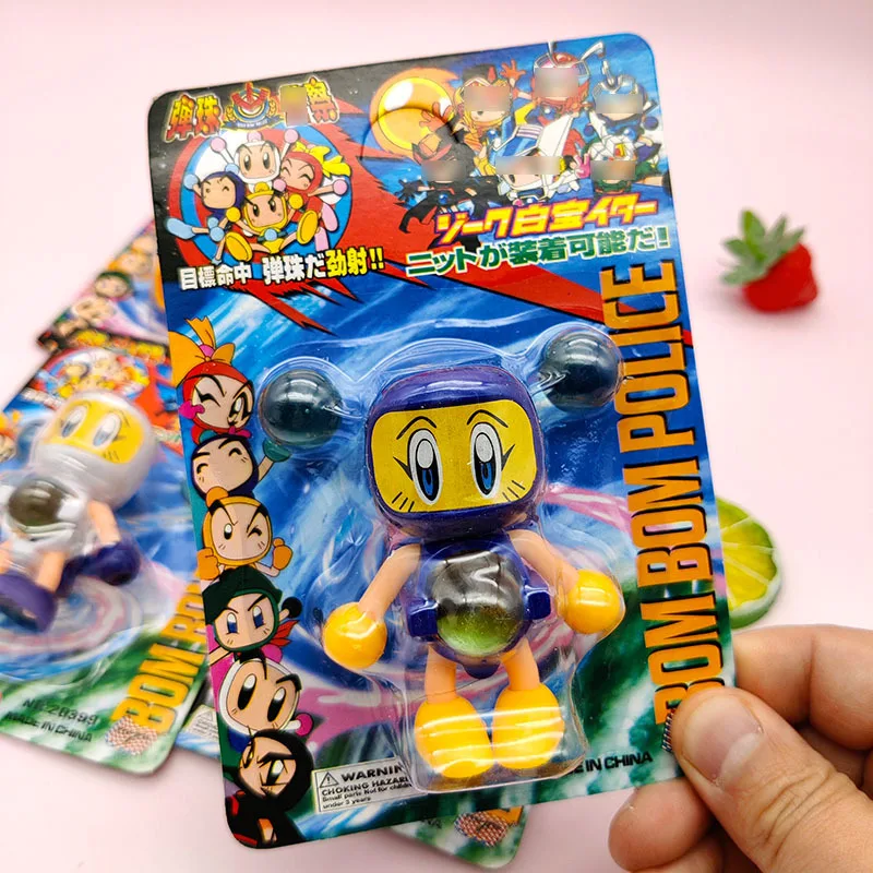 

Pinball Robot Launch Assembled Toys Classic Nostalgic Toys Police Shooting Toys Series Assembled Robot Model Toys Gifts