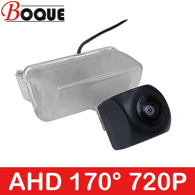 

BOQUE 170 Degree 720P HD AHD Car Vehicle Rear View Reverse Camera For Toyota Sienta Innova Crysta Fortuner Harrier Aurion Avalon