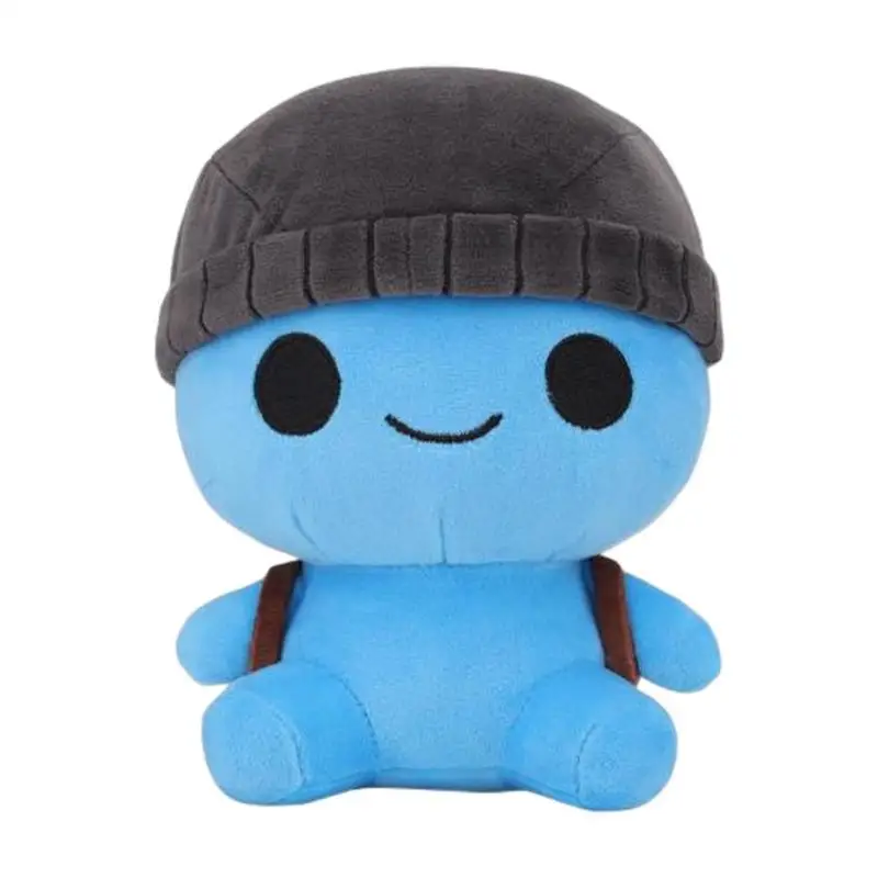 

20cm Kinie Evie Plush Cuddly Squish Doll Stage Show Plush Toy For Boys And Girls Soft Stuffed Cartoon Doll With Backpack