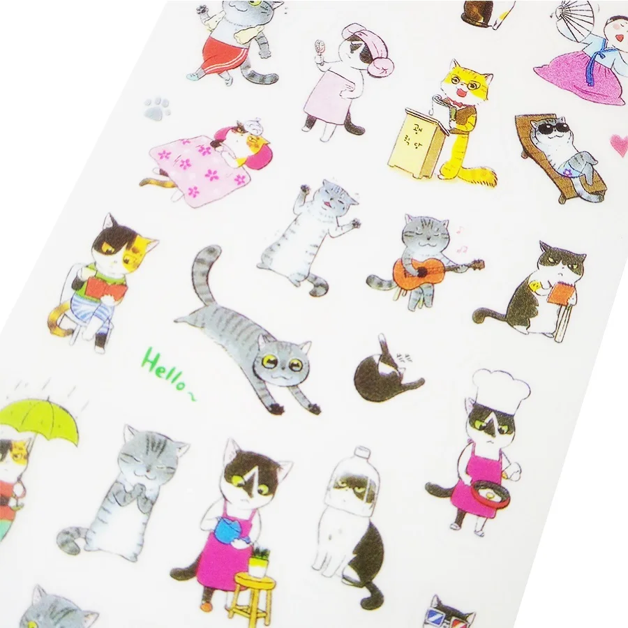 6 листов/партия прозрачные наклейки из ПВХ | Дом и сад