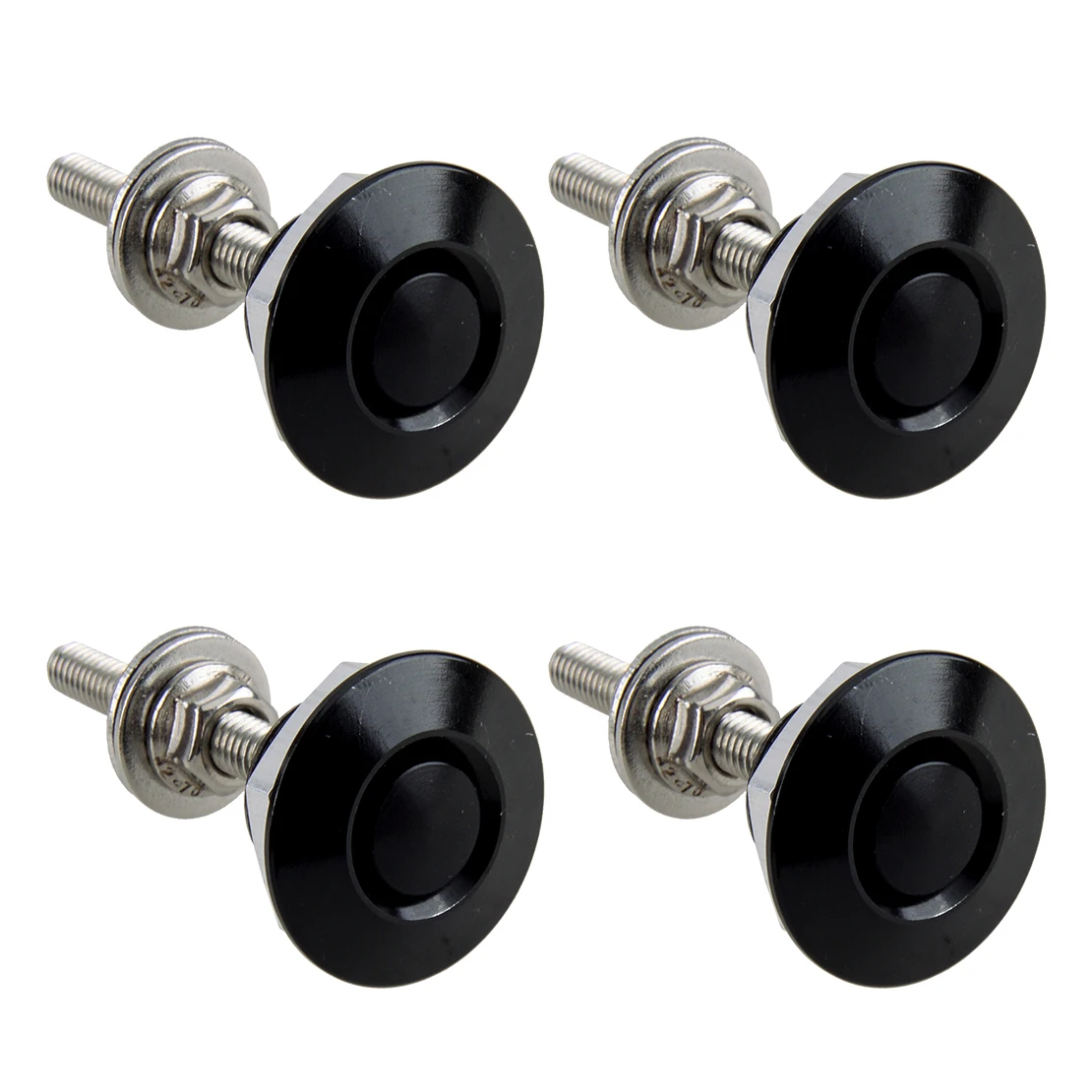 

4pcs/Set Car Bumper Hood Bonnet Lock Latch Pin Quick Release Push Buttons Fasteners Universal Accessories