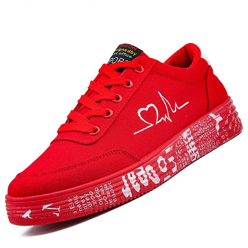 

Кроссовки женские на шнуровке, Вулканизированная подошва, повседневная обувь для пар, дышащие кеды, граффити, плоская подошва, модные