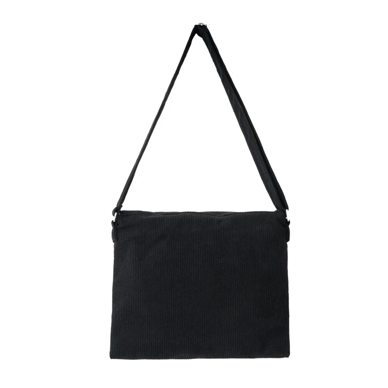 Мужская модная универсальная сумка через плечо Вельветовая Удобная