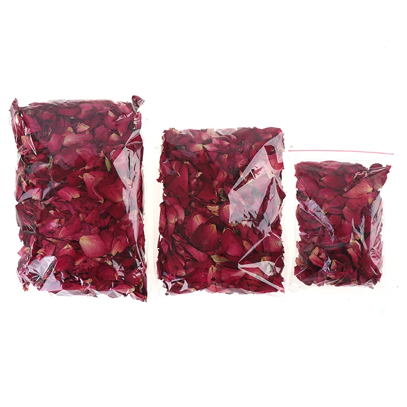 

Spa Whitening Shower Aromatherapy Bathing Supply 20/50/100g New Romantic Natural Dried Rose Petals Bath Dry Flower Petal