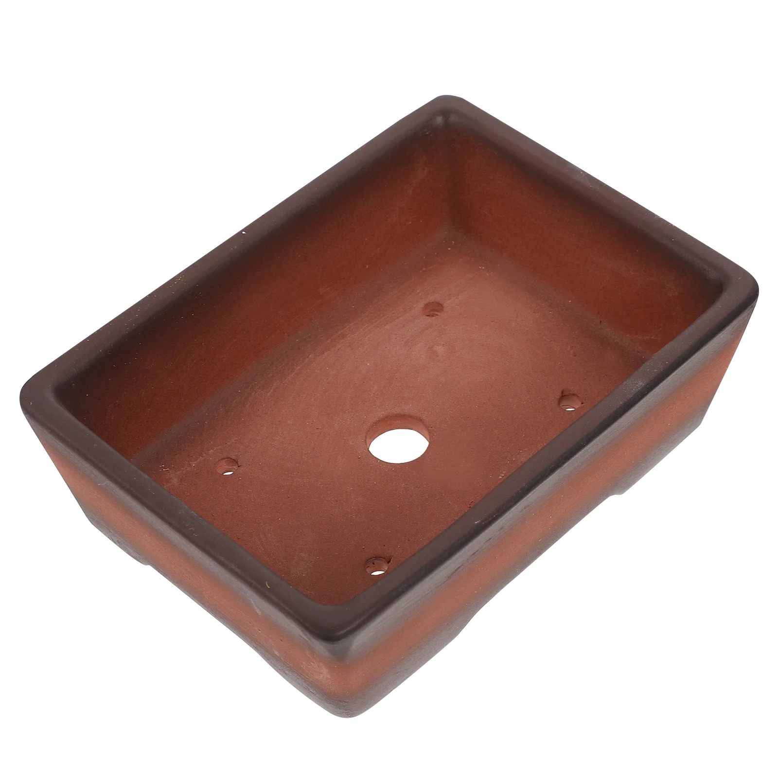 

1 шт. пурпурный песок глазурованный плантатор практичный цветочный горшок в китайском стиле цветочный горшок