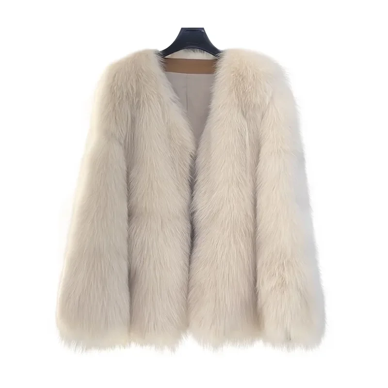 Женское пальто из искусственного меха новинка сезона осень-зима 2024 куртка