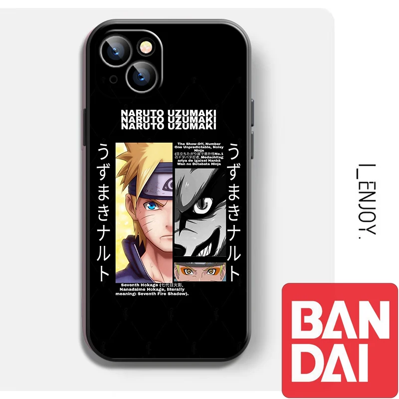 Чехол для телефона NARUTO Sasuke iPhone 11 12 13 Pro X XR XS MAX Mini 6 6S 7 8 Plus SE 2020 защитный чехол с