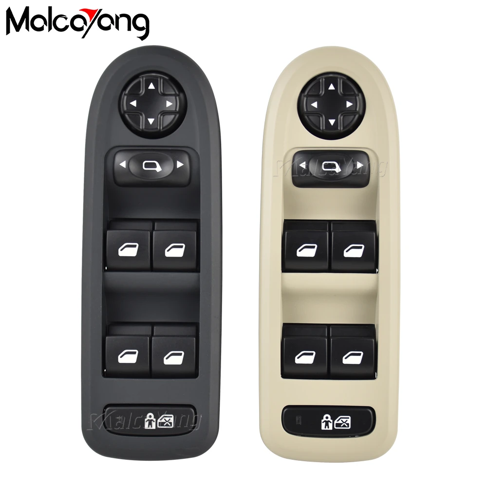 

96666933ZD 98054508ZD Electric Power Master Window Switch Button For 2009 2010 2011 2012 2013 Citroen C5 98053439 30170396