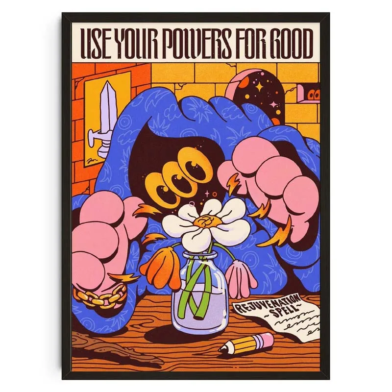 

Настенный художественный постер