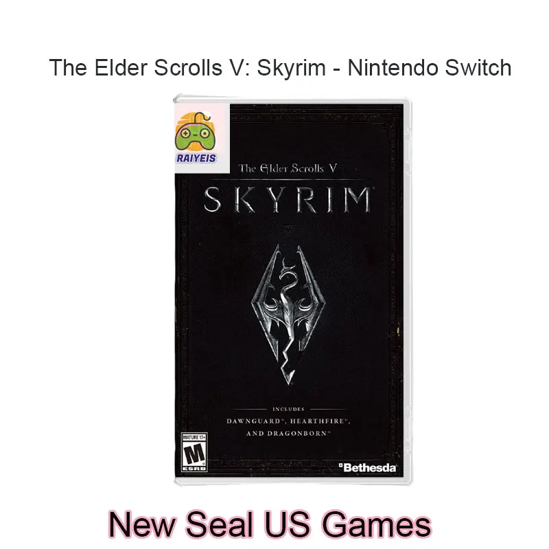 

The Elder Scrolls V: Skyrim For Nintendo Switch New Physical Sealed Game Strategy Action Games