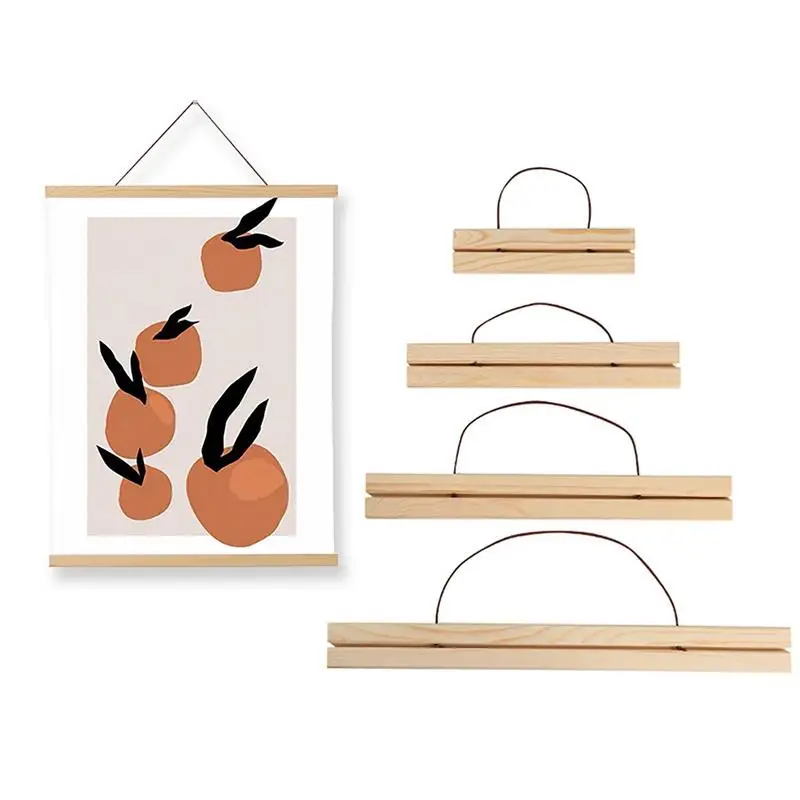 

Вешалка для фотографий из сосновой древесины