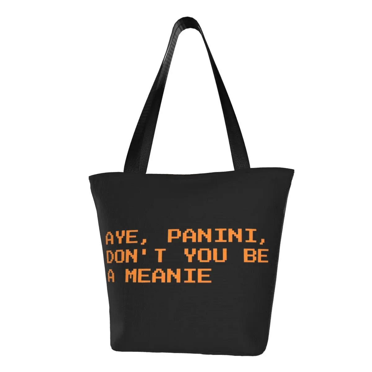 

Aye Panini Montero Lyrics Shopping Bag words Lil Nas X Office Woman Handbag Fashion Reusable Cloth Bags