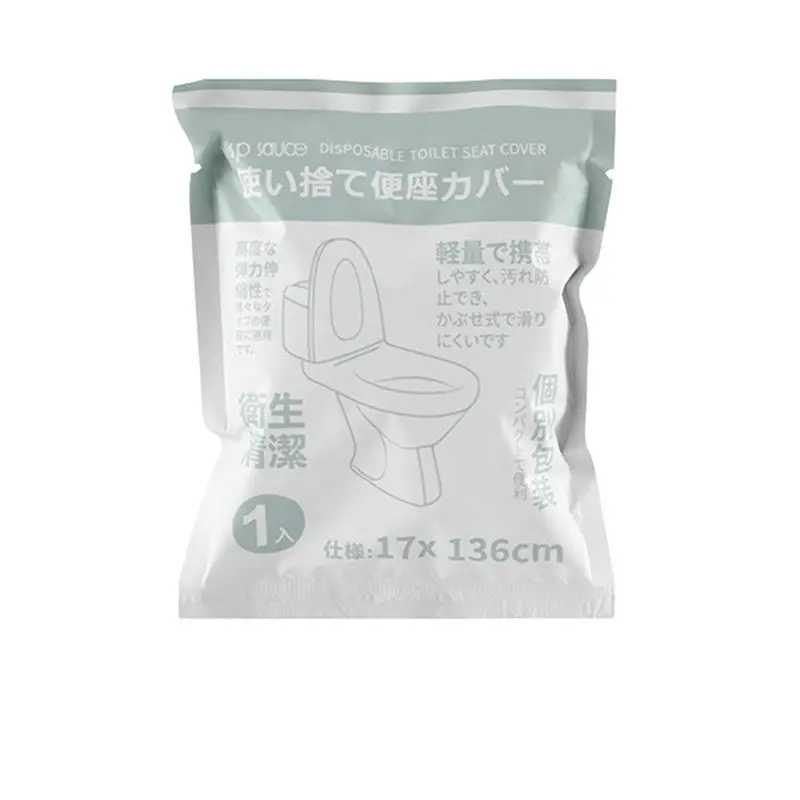 

10 шт., одноразовые универсальные чехлы для унитаза из нетканого материала