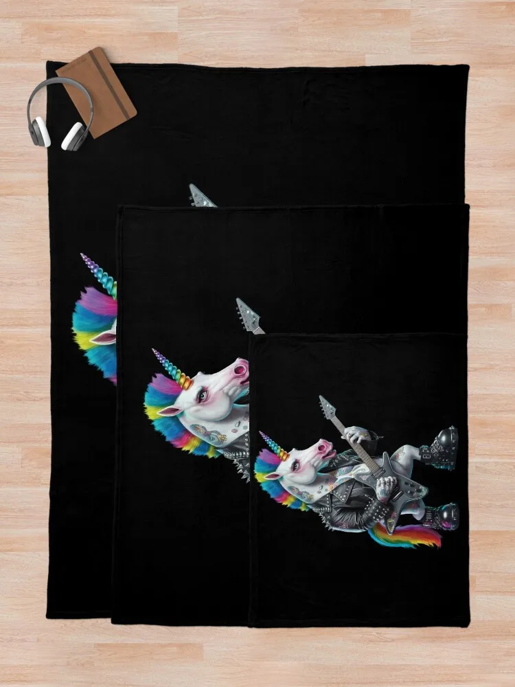 Единорог панк рок-н-ролл гитара Роккин музыка гитарист пледы милые клетчатые