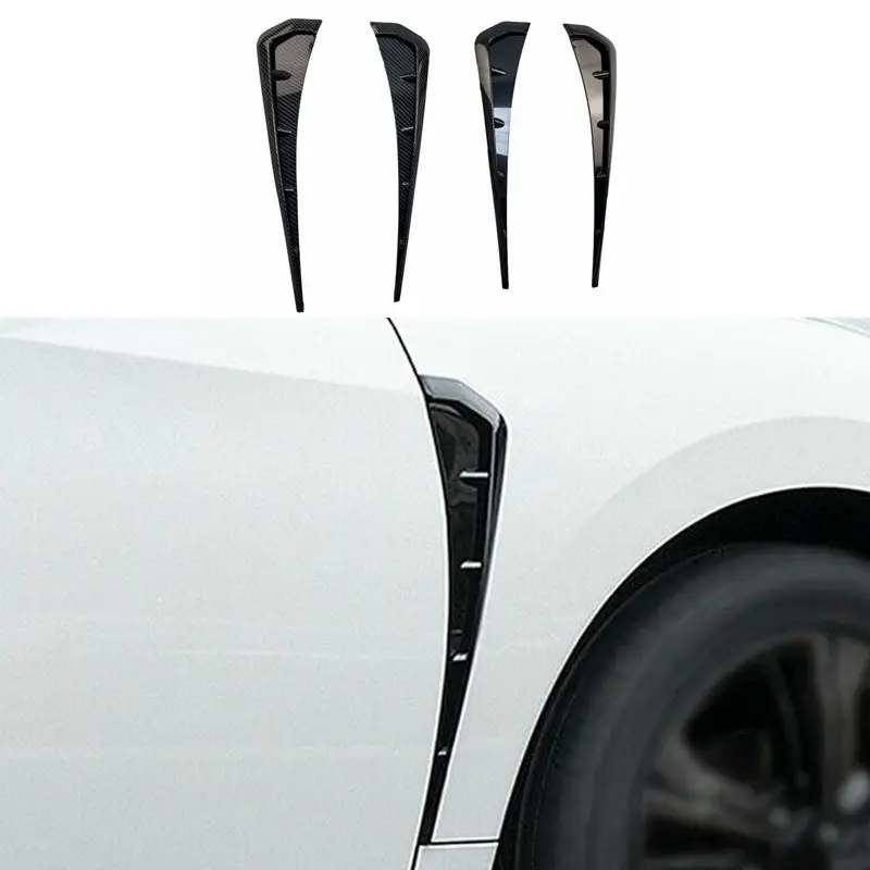 

Universal Fit For Honda 2017-2022 CR-V Gloss Black Fender Side Air Outlet Cover Trim 2pcs