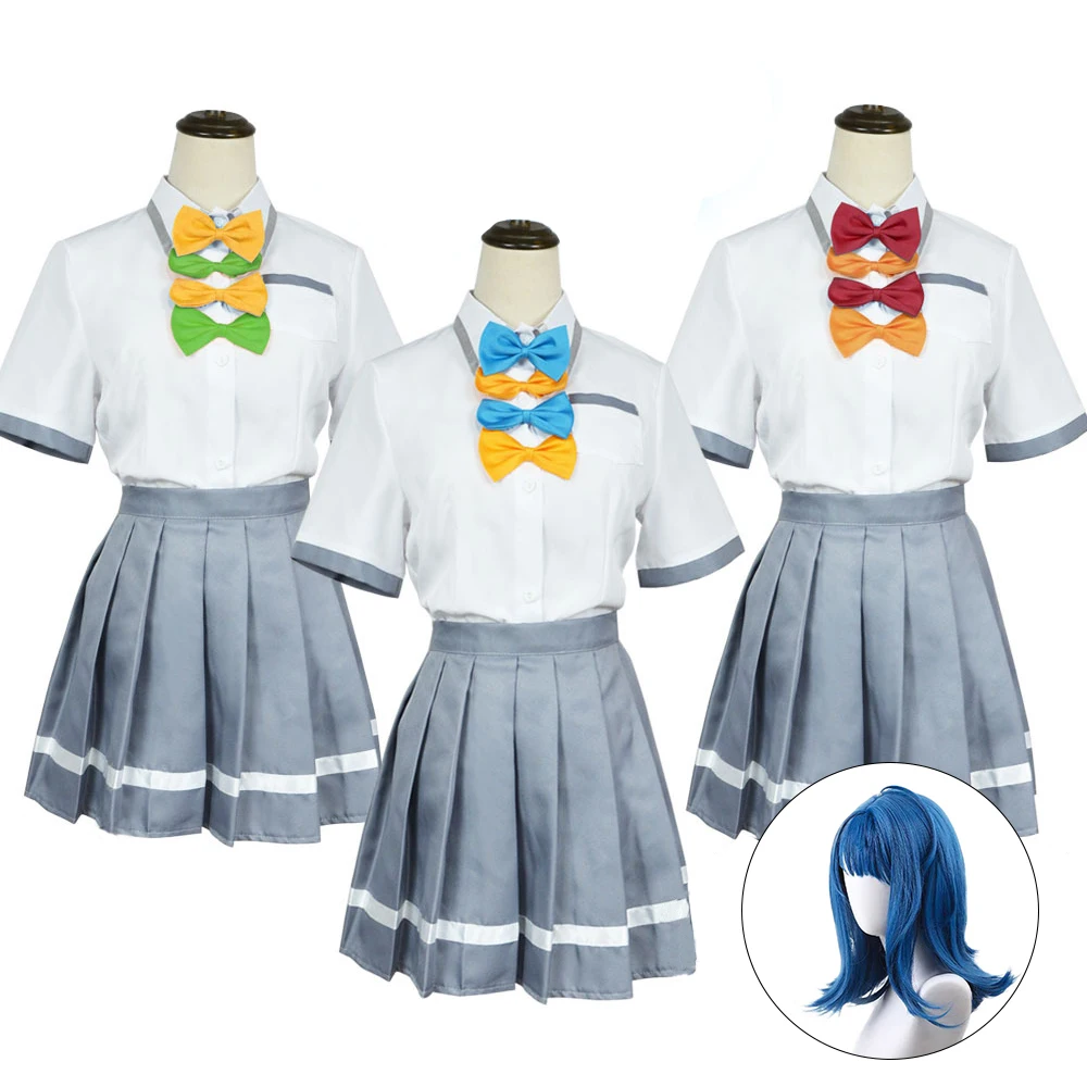 Аниме Makeine слишком много проиграющих героев Косплей Костюм Yanami Anna Маскировка JK