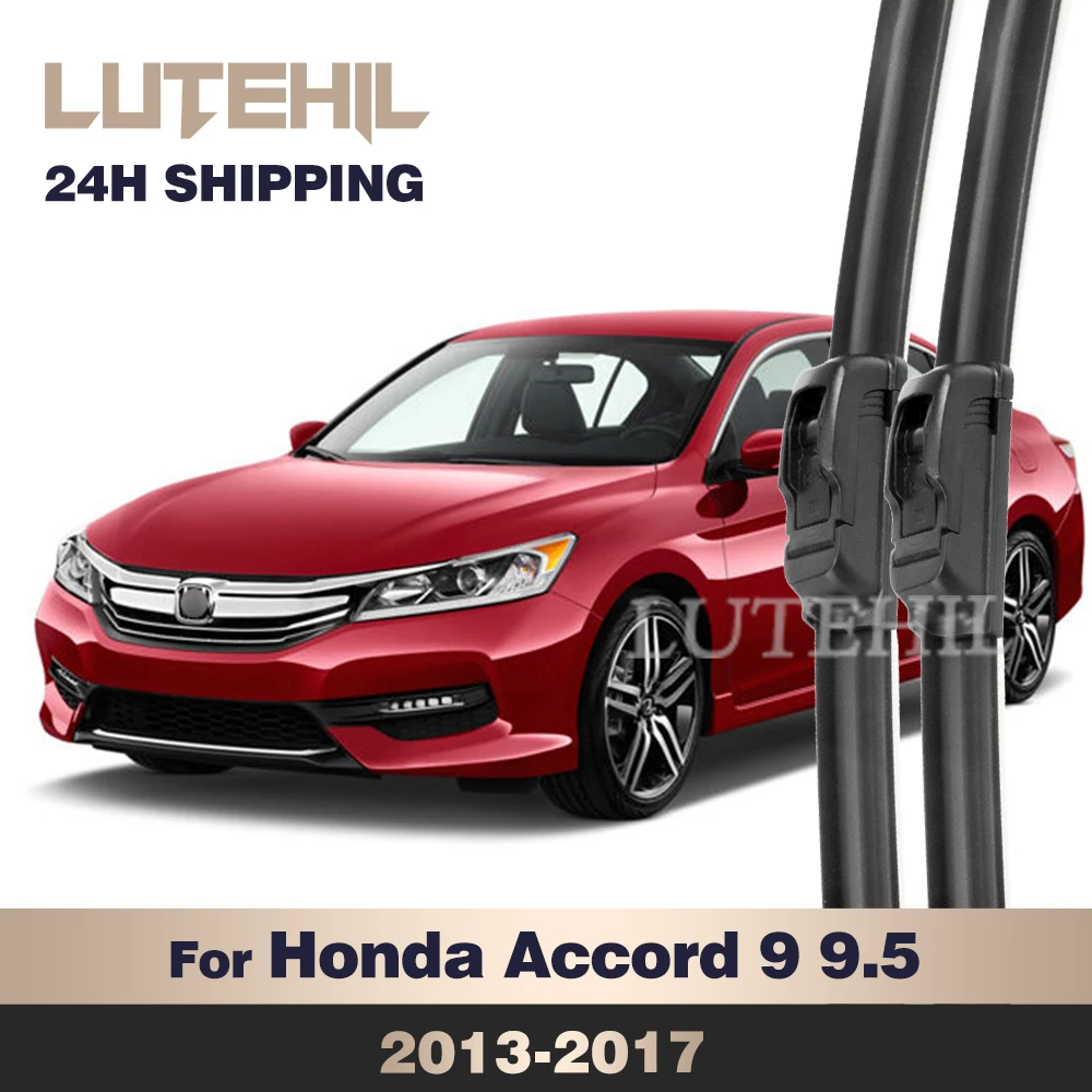 

Для Honda Accord 9 9,5 2013-2017 2014 2015 2016 стеклоочиститель передние щетки стеклоочистителя лобовое стекло щетка 26 "+ 19"