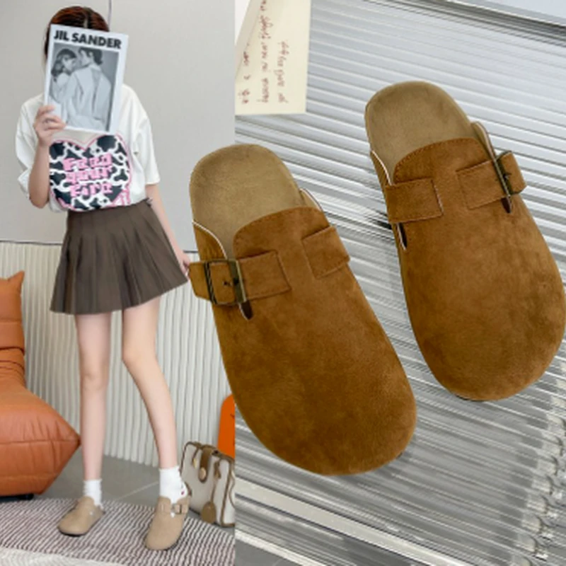 

2022 New Summer Couple Slippers Woman Man Clogs Sandals Women Casual Beach Gladiator Flat Shoes Flat Footwear Mules Plus Size 43