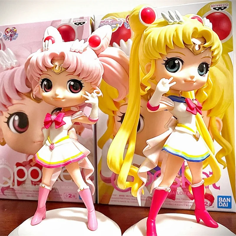 Фигурки героев аниме Bandai оригинальные Сейлор Мун фигурка мини Супер Чиби