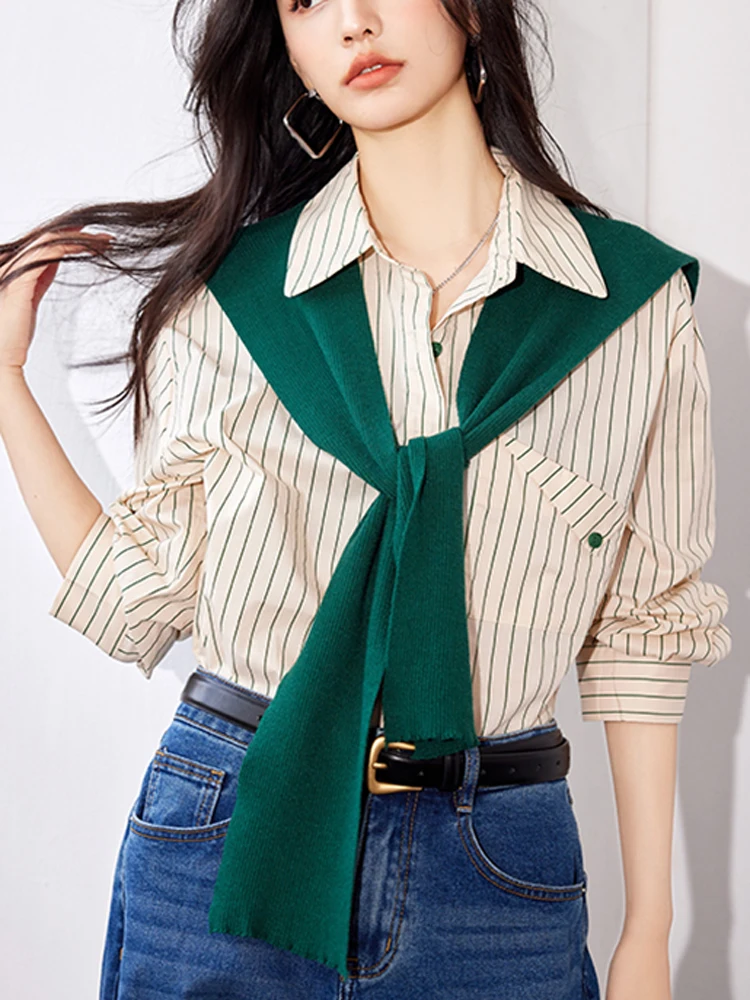 

Print White Shirts Blouses for Women Spring Blusas Mujer Eleganters Tops Camisas Moda 2023 Long Sleeve Chemises Korean Fashion