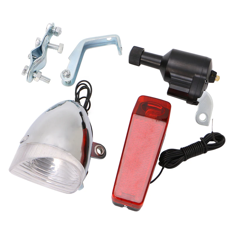 

Motorized Bike Friction Generator for Head Tail Light With Acesso