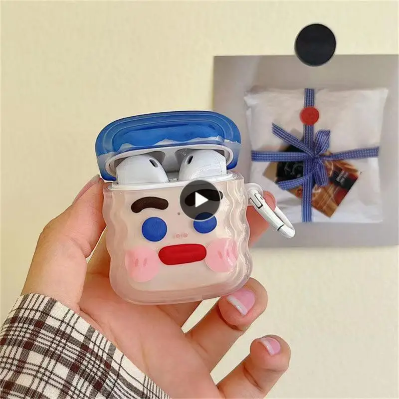 

Very Practical Earphone Case Durable Stable For Airpods Series Headphone Cases Tpu Anti Fall Earphone Accessories