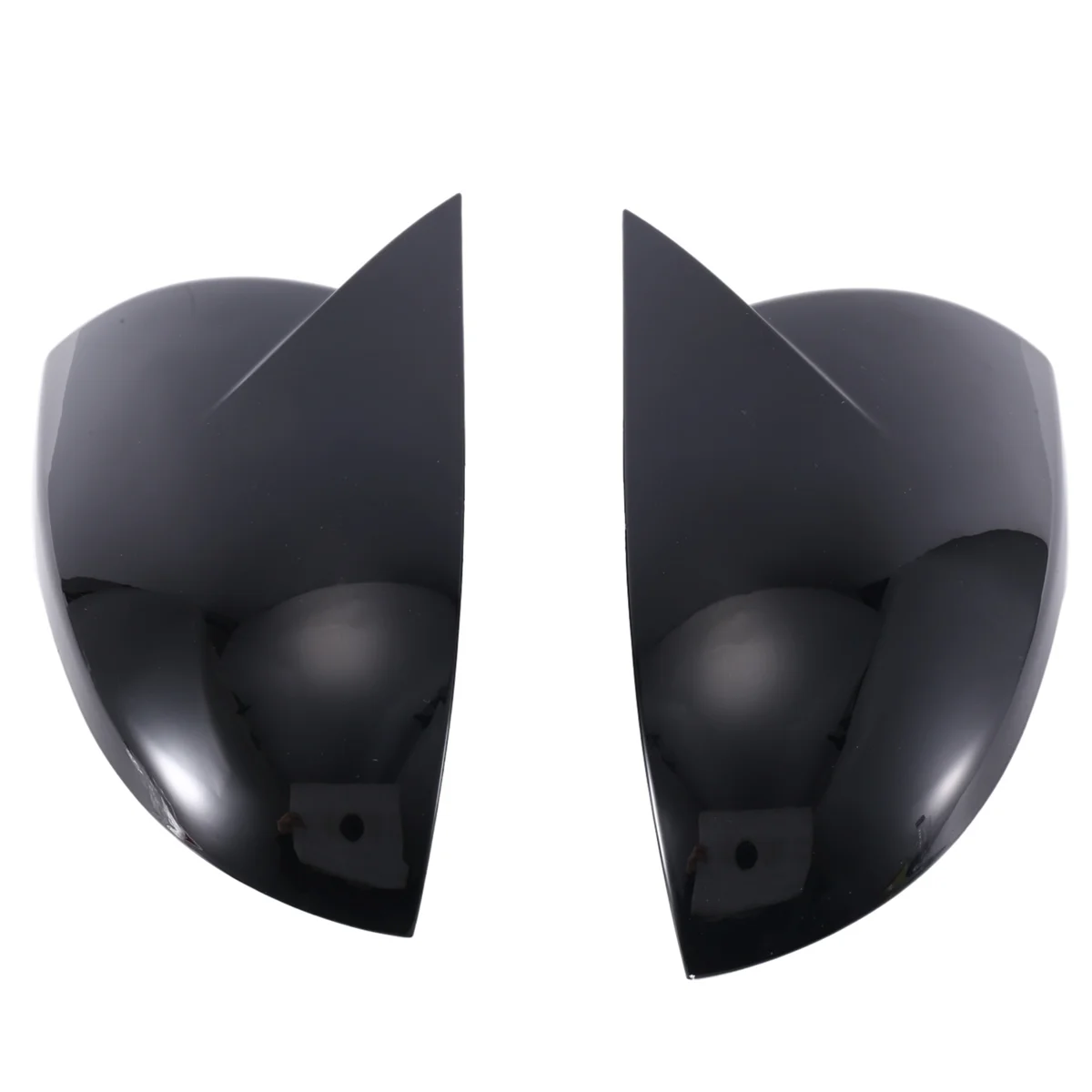 

1Pair Rear View Mirror Cover Housing Ox Horn Trim Caps for K5 2016-2019 Side Door Mirror Shell Sticker A