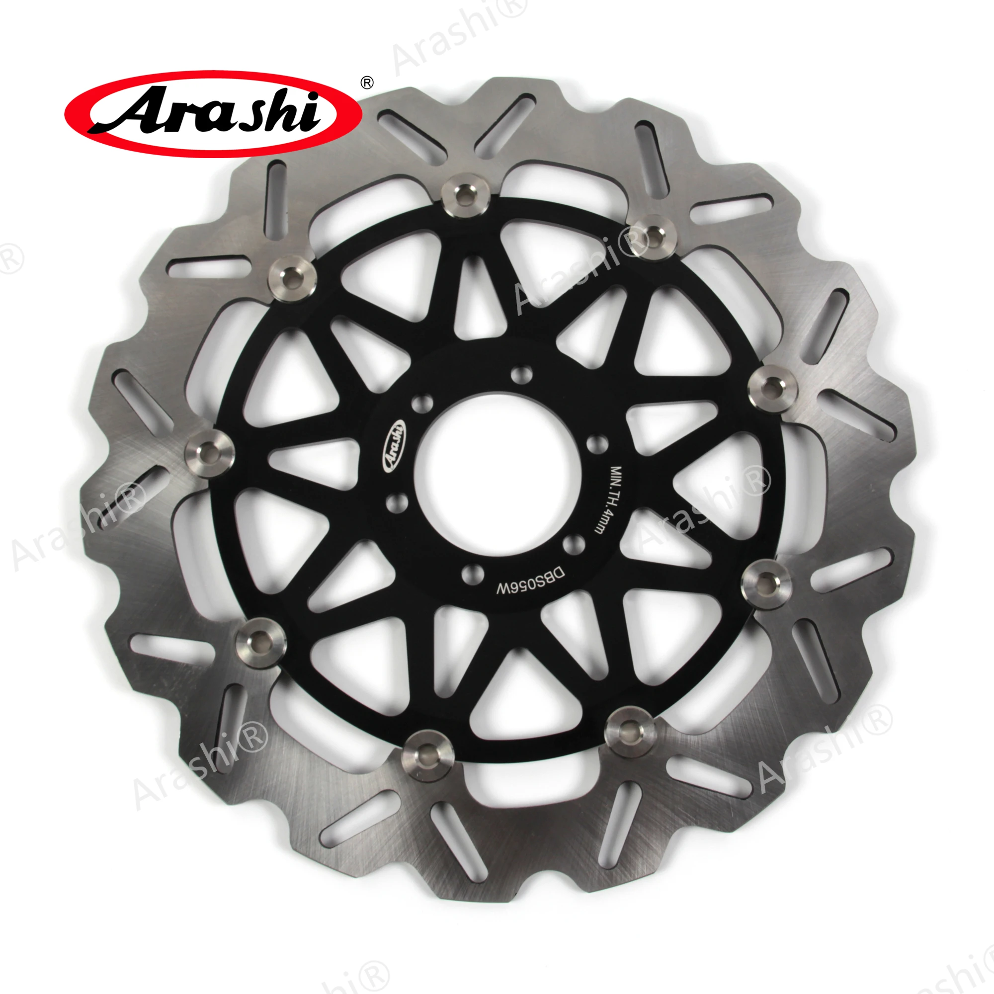 

ARASHI CNC Front Brake Rotor Floating Disc For MOTO GUZZI V7 CLASSIC 750 2008 2009 2010 2011 2012 2013 Aluminium Steel Disk