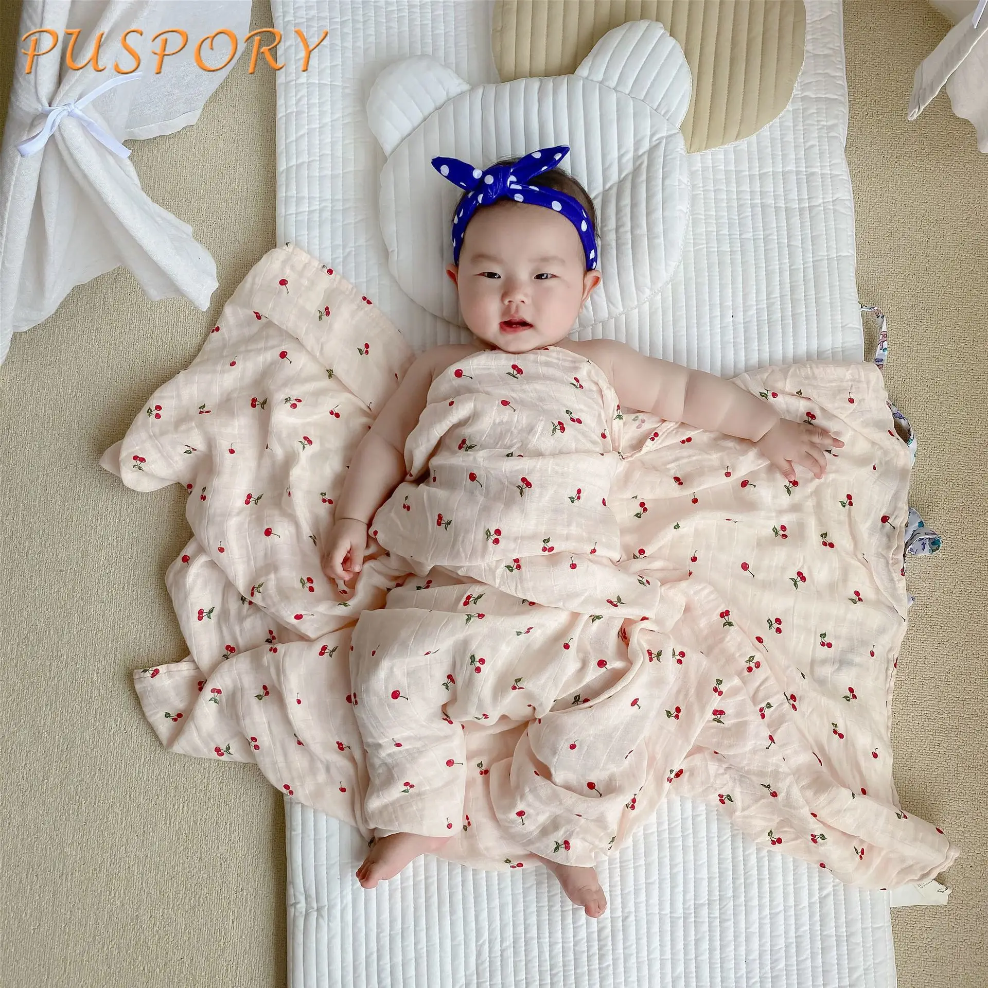 

Детское Двухслойное одеяло, удобные мягкие хлопковые одеяла, простые принты, многофункциональные банные полотенца, простыни, одеяла