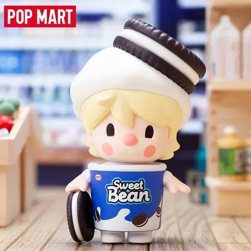 Фото POP MART Sweet Bean Supermarket 2 Series: Коллекционные игрушки-сюрпризы (слепые коробки), милые фигурки, украшения для дома, настольные модели, куклы №1