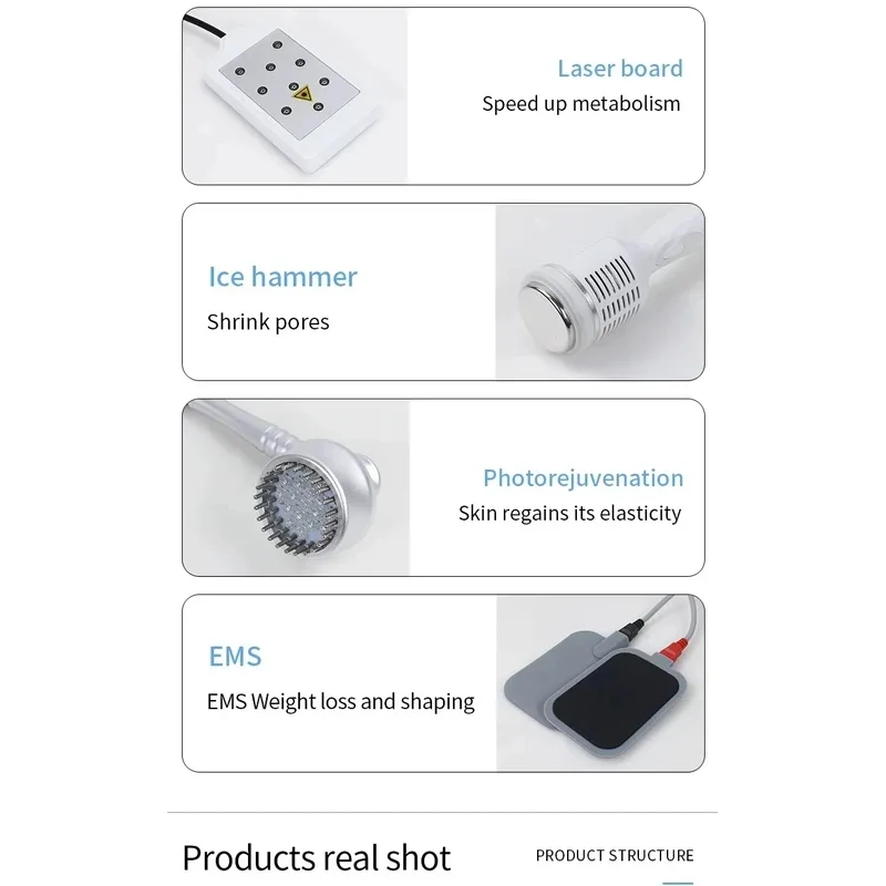 Новейшая 9 в 1 липо-лазерная кавитационная машина для похудения радиочастотный