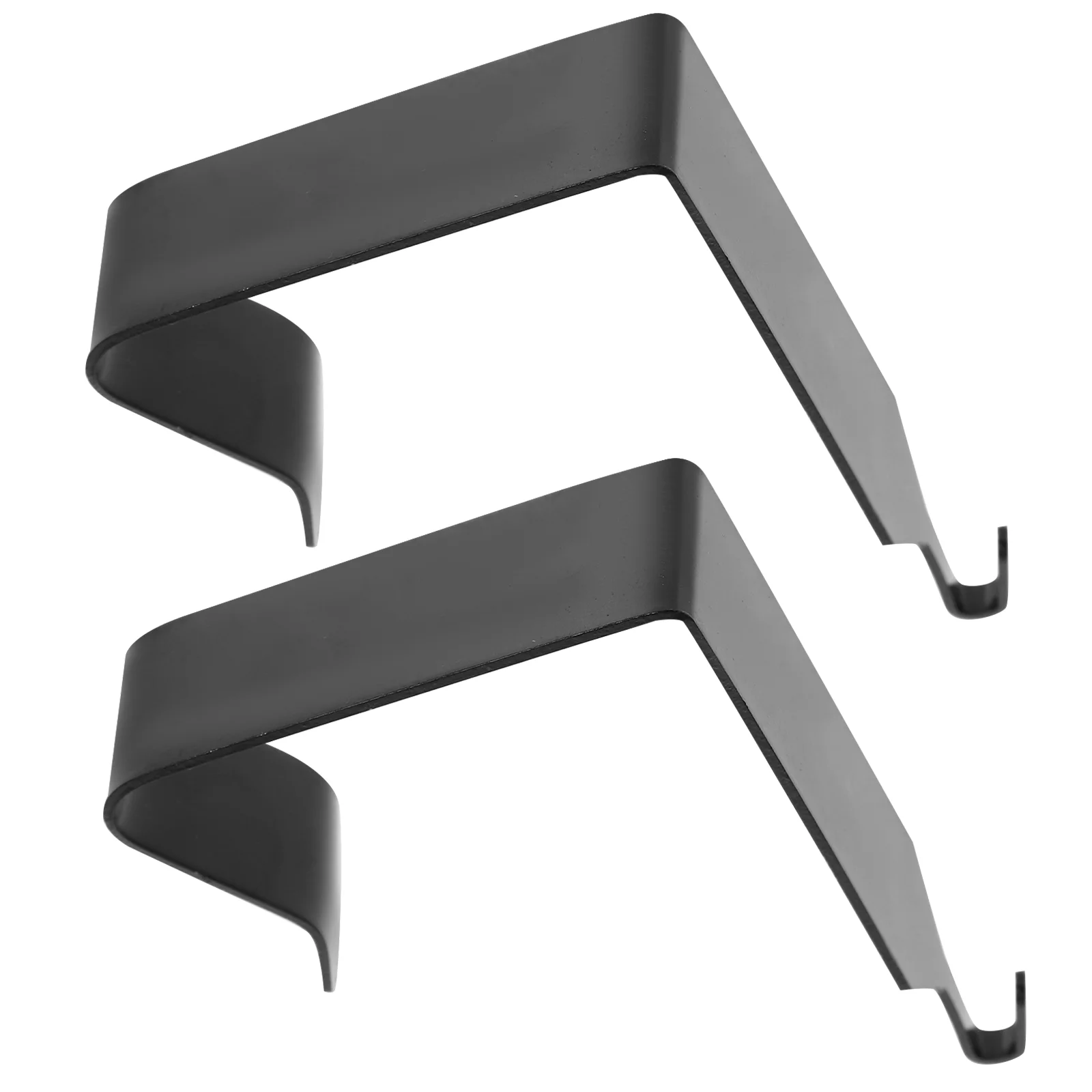 

2 Pcs Handy Hooks Mirror Hanger Door Back On The Household Hat Bathroom Towel Rack Iron