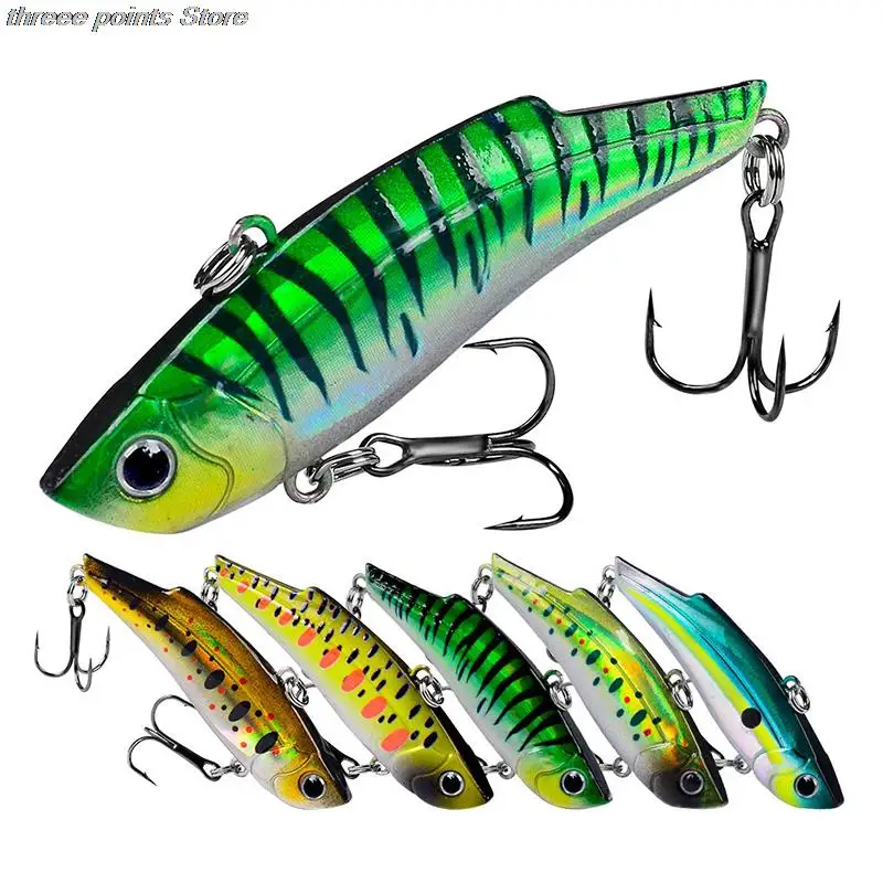 

1 шт. Приманка VIB для рыбалки, длинная Вибрирующая Тонущая жесткая приманка 14 г/7 см, искусственная приманка