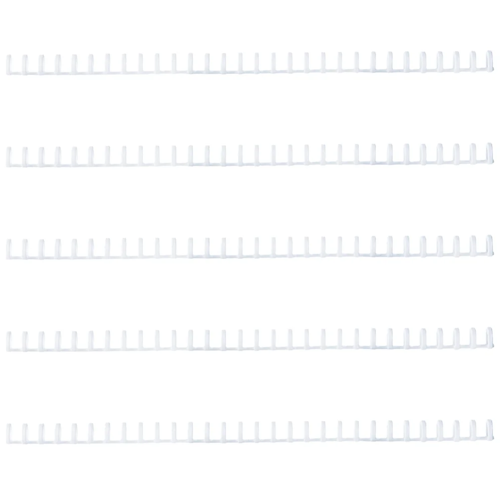 

5 Pcs Black Hinge Cuttrable Book Hardcover Plastic Making Loose-leaf DIY Hinges