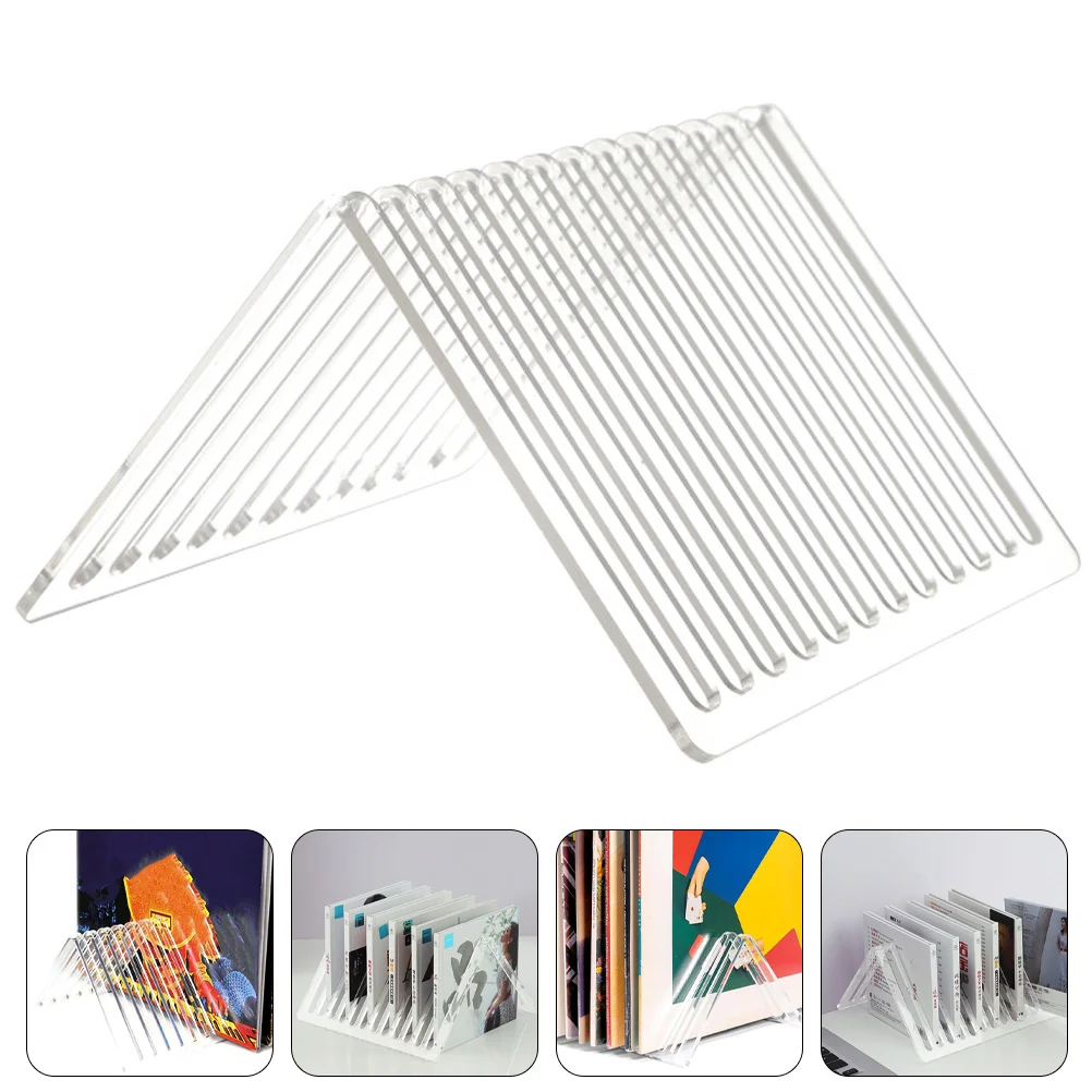 Стеллаж для хранения компакт-дисков поддержка книг органайзер виниловых