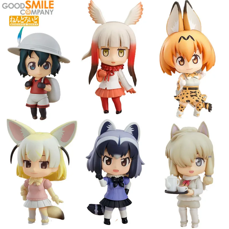 

Нордоид 911, общий енот 857, японский хохлатый Ибис 752, Serval 829 Kaban 844, Альпака Сури 919, Fennec, Kemono Friends