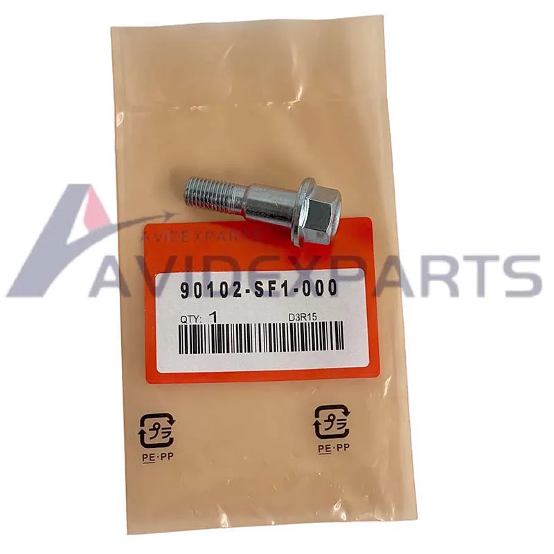 Фото 90102-SF1-000 подходит для Honda 1999-2021 Accord Acura Civic, шестигранный винт в сборе полуосе №1