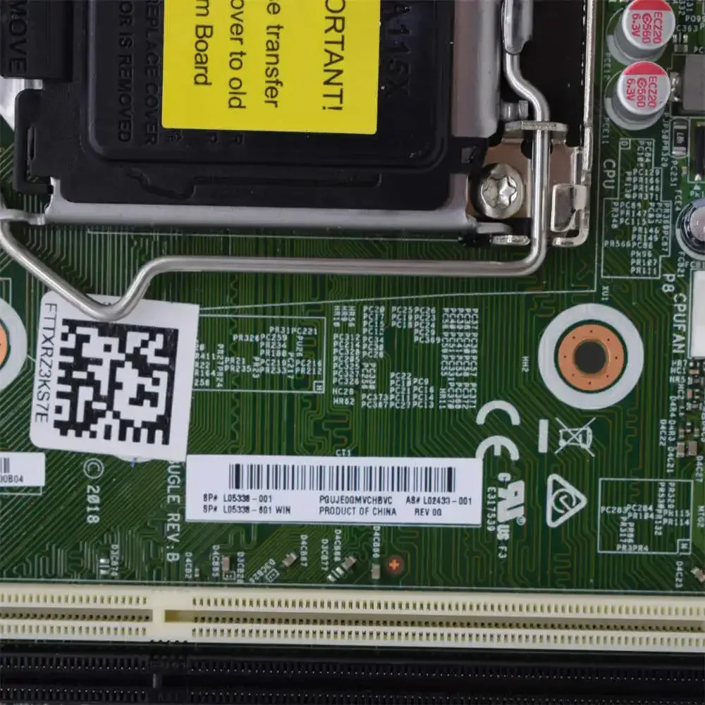 Для настольной материнской платы HP ProDesk 600 G4 SFF L05338-001 L05338-601 L02433-001 DDR4 LGA 1151 идеально