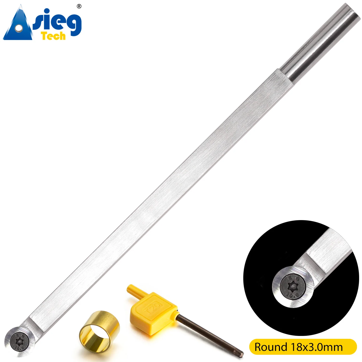 

Финишер, токарный инструмент, 18 мм, твердосплавная вставка, резак, токарный станок по дереву, долото для деревообработки, инструменты для детализации финишного станка