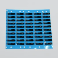 50pcs earpiece speaker anti dust proof grill mesh with adhesive sticker glue for iphone 6s plus 6s